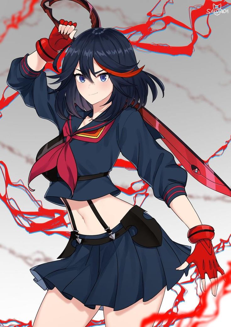 纏流子 | Kill la Kill | Kill la kill, Kill la kill ryuko, Kill la kill art